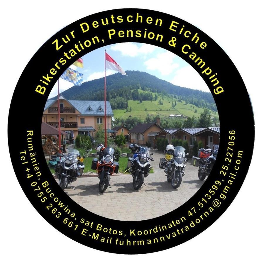 Pension, Camping & Biker Station Zur Deutschen Eiche Ciocanesti 외부 사진